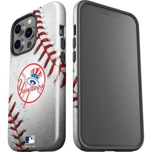 MLB New York Yankees Game Ball iPhone 15 Pro Impact Case